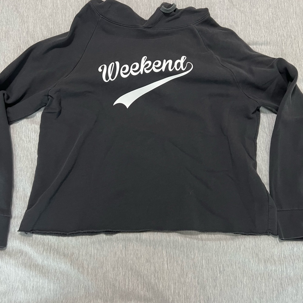 Weekend Women's Black Sweatshirt